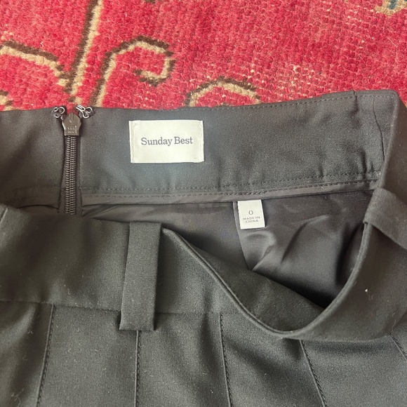 Aritzia Sunday Best Olive Micro Skirt - Picture 5 of 5